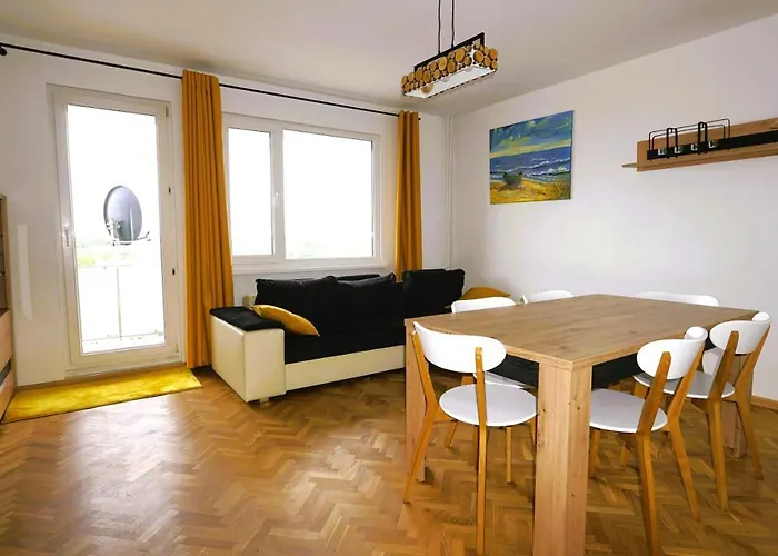 Apartament w centrum Kołobrzegu, nad rzeką