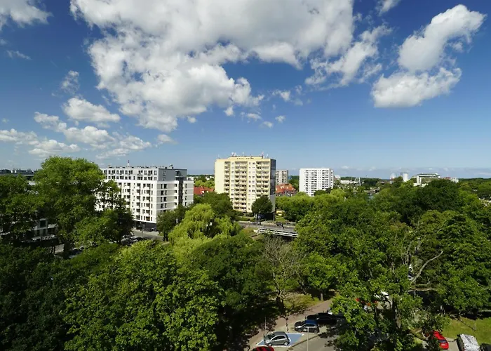 Apartament w centrum Kołobrzegu, nad rzeką